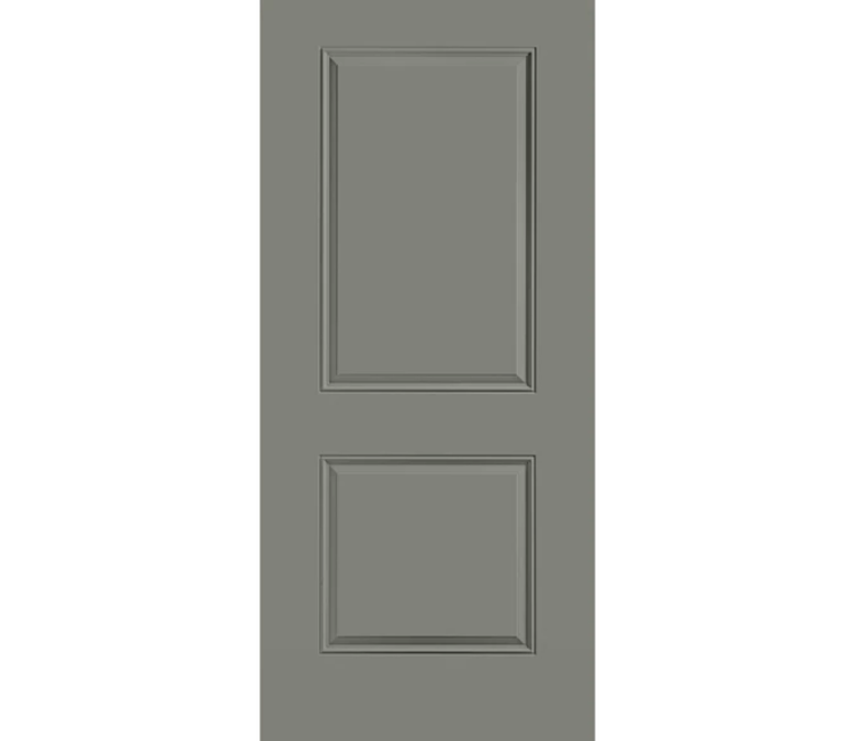 Evansville 2 Panel Square Steel Entry Door